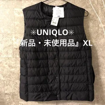 [ 새상품 미사용품 ] UNIQLO 다운 베스트 라이트 다운 블랙 XL