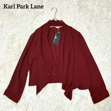 [칼파 칼파] 택 포함 드레이프 가디건(M) 일본제 겉옷 레드
