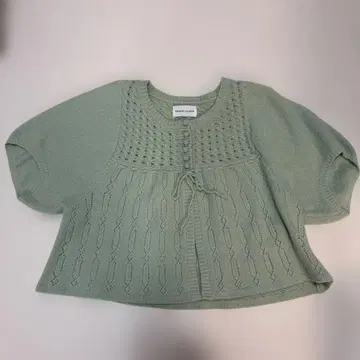 TSUMORI CHISATO 민트 그린 가디건