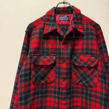 70년대 펜들턴 울 보드셔츠 루프 칼라