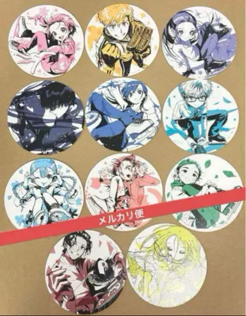 메달리스트 TV 애니메이션화 기념 특전 코스터 11종 컴플리트 세트