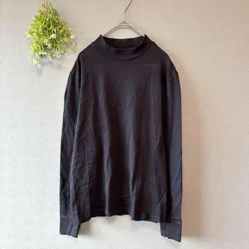 나노 유니버스 [S] 고급 쿨 일본제 코튼 100% 모크넥 티셔츠