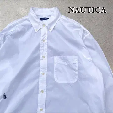 NAUTICA 브로드 B.D 셔츠 브로드 오버 사이즈 L