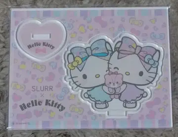 산리오 캐릭터즈 SLURR 아크릴 스탠드 키티 & 미미