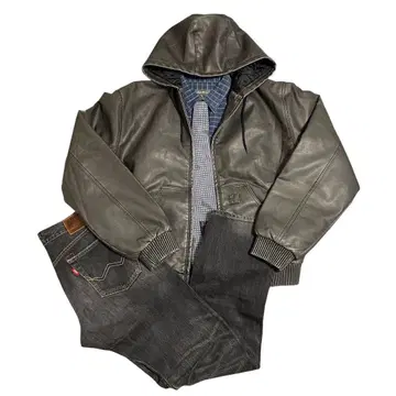 c-boy style 5 AA30 블랙 스트릿 코디 구제 의류