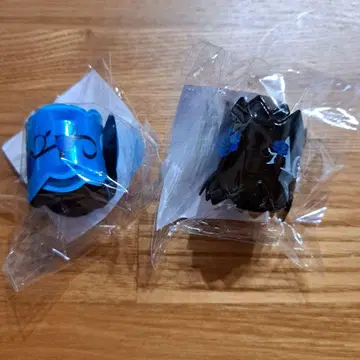 Ado 요다카 가챠 펀치 팔찌 블랙&블루 2개 세트