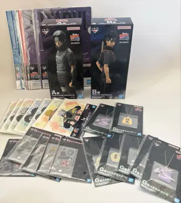 제일복권 MASTERLISE 나루토 피규어 A B 하위상 세트