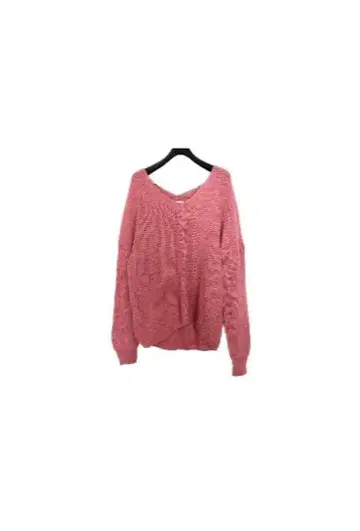 차오패닉 티피 니트 울 알파카 V넥 스웨터 가디건