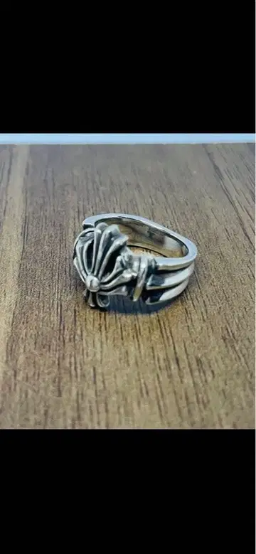 A&G 에이앤드지 크로스 반지 실버 액세서리