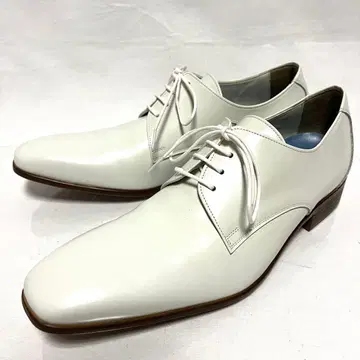 새상품급 BENIR 드레스 슈즈 25.5cm 화이트