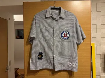 Russellino 반팔 셔츠 사이즈 4 스트라이프