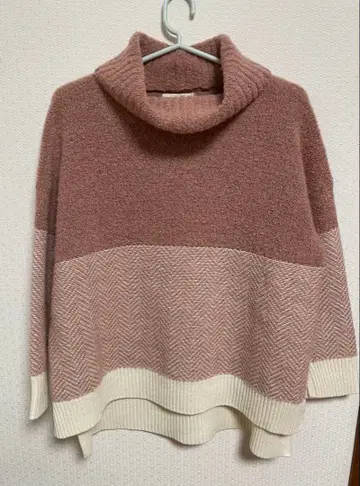 콜디아 스웨터 핑크 42