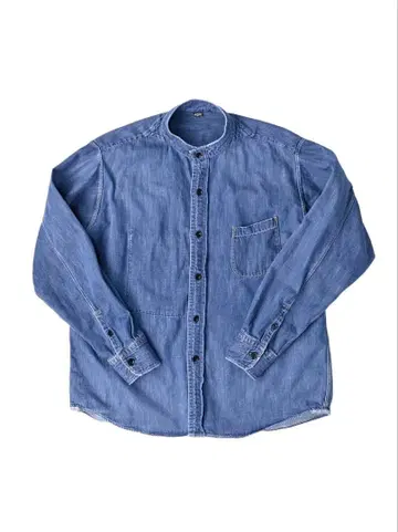 45r 몽쁘띠 데님 908 오션 스탠드 셔츠