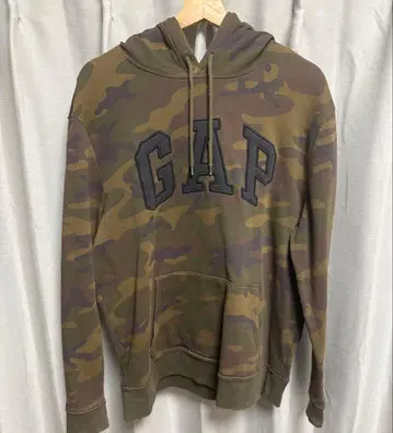 GAP 갭 카모 패턴 후드티 맨투맨 y2k
