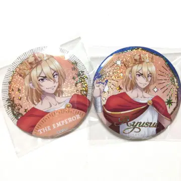 Dr.STONE 나나미 류스이 BIG 캔뱃지 75mm 캐릭터 타로 ver