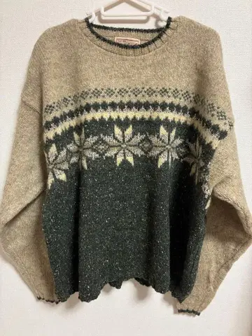 울리치 USA 여성용 스웨터 노르딕 무늬