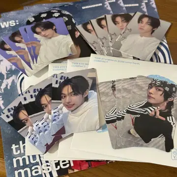 TWS 도훈 playhard 컴팩트 트레이딩 카드 플라이어