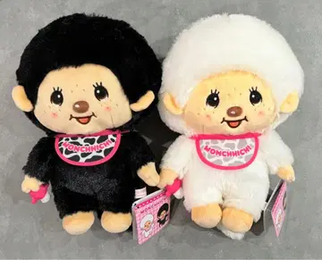 몬치치 스마트폰 케이스 블랙 화이트 2종 세트 모리 판타지 한정판