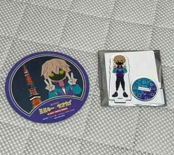 밀키 서브웨이 맥스 도쿄 타워 아크릴 스탠드 코스터