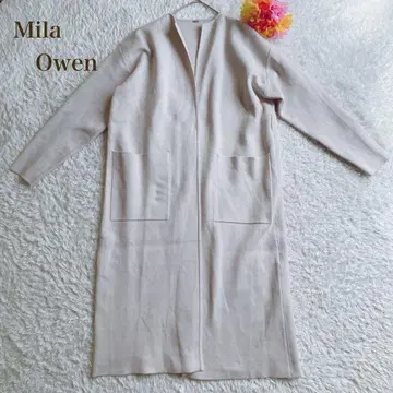 미라 오웬 [ L ] 롱 가디건 옅은 그레이 빅 포켓