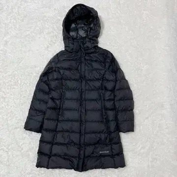 mont-bell 다운 자켓 트래블 다운 롱 코트 블랙 블랙