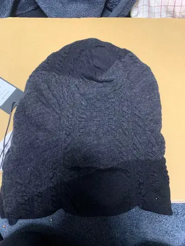 kiryuynk KYCAPBJ1845 니트 모자 비니 블랙 그레이