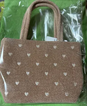 새상품 FEILER 페이러 신상 신색 라브러리 하트 백 베이지