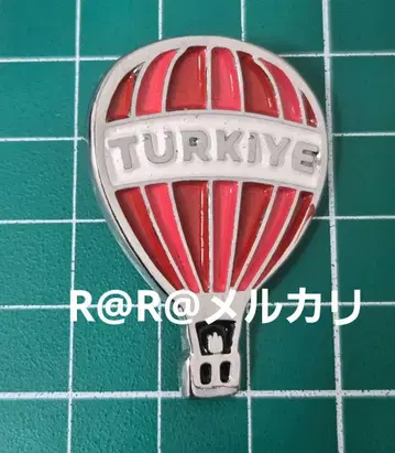 만박 터키관 핀 배지 핀즈 터키 파빌리온 빨간색 열기구