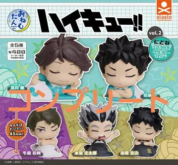 하이큐!! 오넴탄 피규어 컴플리트 5점 미개봉