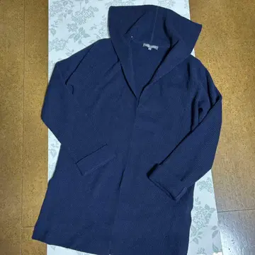 로라 애슐리 가디건 겉옷 세일러 카라 네이비