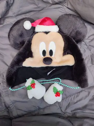 팬캡 크리스마스 미키