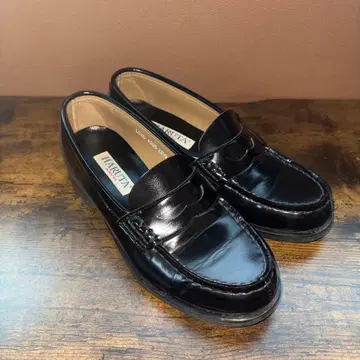 HARUTA 블랙 로퍼 23.5cm 청순