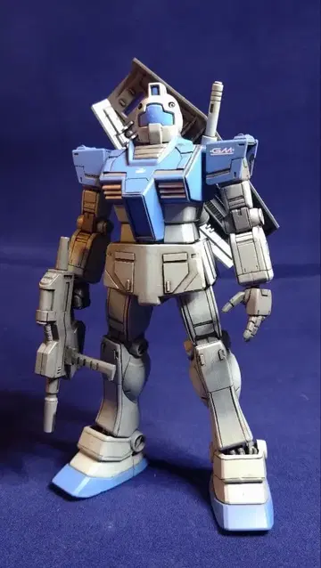 짐 페인팅 완성품 건담 프라모델 HG 1/144