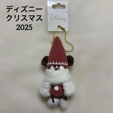 디즈니 크리스마스 2025 릴린린 봉제 인형 참 빨간색