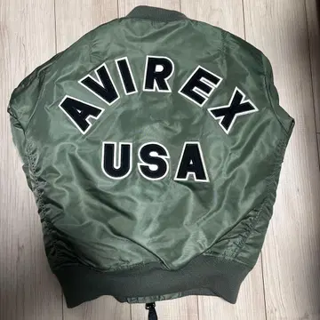 AVIREX MA-1 플라이트 자켓 올리브 그린