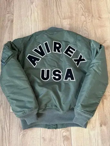 AVIREX MA-1 COMMERCIAL LOGO