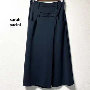 sarah pacini 디자인 가우초 팬츠 Made in Italy