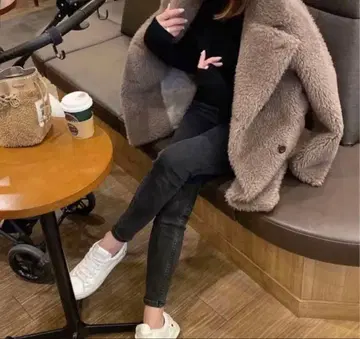 [ STUNNING LURE ] 스터링 루어 에코 무스탕 미들 코트