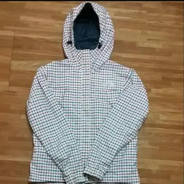 THE NORTH FACE 체크 무늬 자켓 후드티
