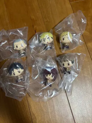 제일복권 진격의 거인 짐승의 거인은 내가 처치한다 G상 쵸코놋코 6종