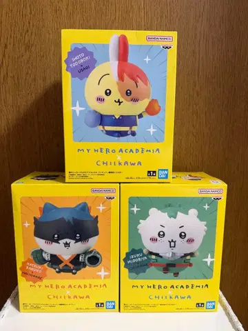 히로아카 x 치이카와 (먼작귀) 콜라보 프라이스 피규어 3종 세트