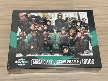 나의 히어로 아카데미아 원화전 모자이크 아트 퍼즐 미개봉 새상품