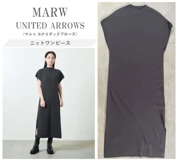 MARW UNITED ARROWS 그레이 니트 원피스 사이즈 36