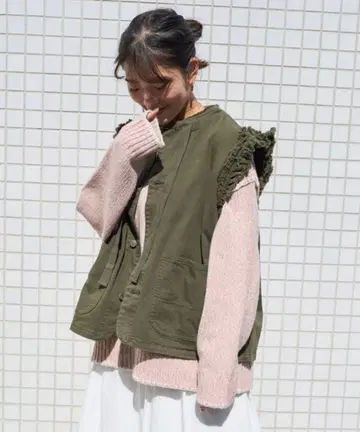 FREAK'S STORE 카키 베스트