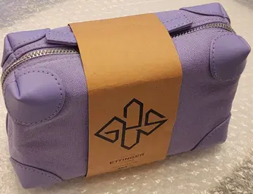 ANA 퍼스트 클래스 어메니티 ETTINGER 라벤더 트래블 파우치