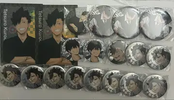 하이큐 쿠로오 테츠로 캔뱃지 극락탕 점프GIGA