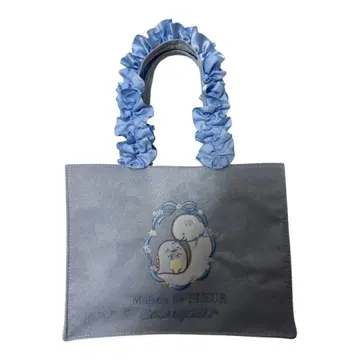 메종 드 플뢰르 스미코구라시 콜라보 핸드백 토카게 스카이블루