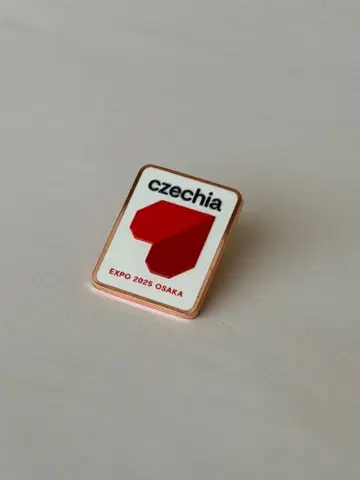체코 Czechia 만국박람회 EXPO 2025 스태프용 핀 배지
