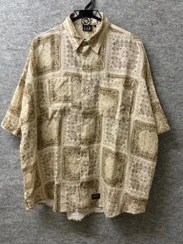 [XL] fourthirty 포서티 올 패턴 셔츠 430