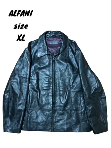 ALFANI 알프라니 가죽 자켓